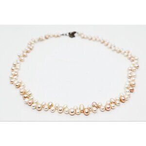 Vintage Teardrop Freshwater Pearl Necklace